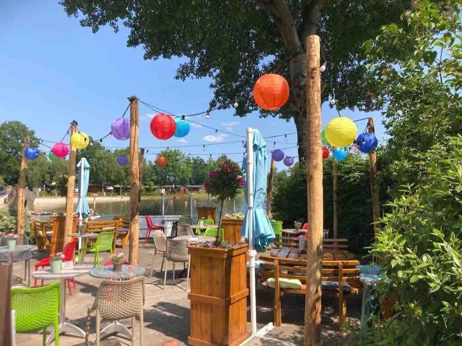 Luxe Met Airco Bij Bos En Zwemwater Chalet *